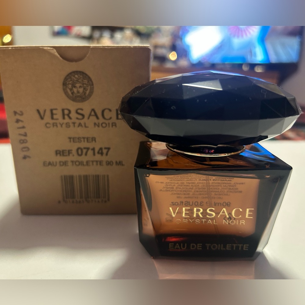 Versace Crystal Noir EDT. 90ml / 3 fl oz excellent